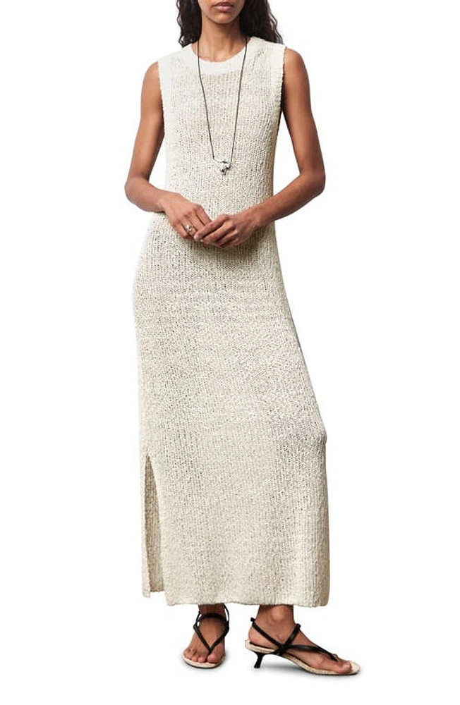 & Other Stories Silk Cotton Sweater Dress White Dusty Light at Nordstrom,