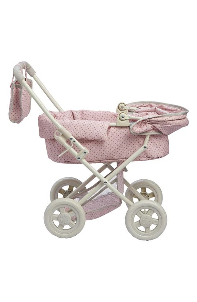 Teamson Kids Olivia's Little World Baby Doll Deluxe Stroller in Pink at Nordstrom