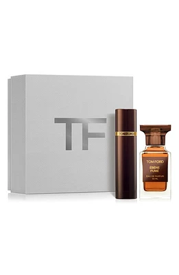 TOM FORD Private Blend Ébène Fumé Eau de Parfum Set with Atomizer at Nordstrom