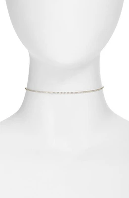 SHYMI Celine Tennis Choker Necklace in Silver at Nordstrom