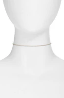 SHYMI Celine Tennis Choker Necklace in Silver at Nordstrom