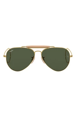 Ray-Ban 58mm Pilot Sunglasses in Gold at Nordstrom