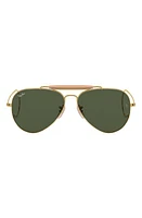 Ray-Ban 58mm Pilot Sunglasses in Gold at Nordstrom