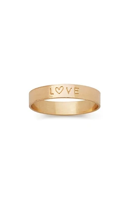 MADE BY MARY Amara Love Ring Gold at Nordstrom,