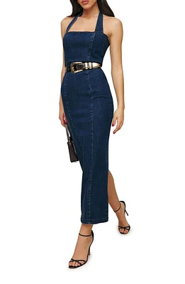 Reformation Evita Denim Dress Simcoe at Nordstrom,