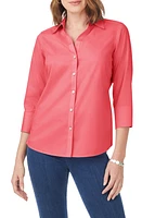 Foxcroft Mary Button-Up Blouse at Nordstrom,