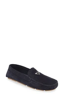 Prada Suede Driving Loafer Bleu at Nordstrom,