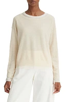 Vince Double Layer Wool, Silk & Alpaca Crewneck Sweater at Nordstrom,