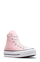 Converse Chuck Taylor All Star Lift High Top Sneaker in Donut Glaze/White/Black at Nordstrom, Size 7