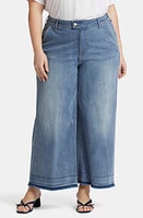 NYDJ Mona High Waist Ankle Wide Leg Trouser Jeans at Nordstrom,