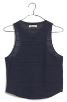 Madewell Open Knit Cutaway Tank at Nordstrom,