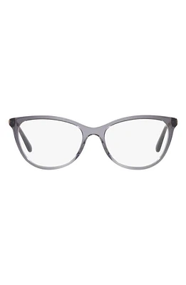 Dolce & Gabbana 54mm Butterfly Optical Glasses in Grey at Nordstrom