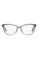 Dolce & Gabbana 54mm Butterfly Optical Glasses in Grey at Nordstrom