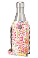 Kurt Geiger London Floral Couture Water Bottle & Jacket in Pink Multi/Silver at Nordstrom