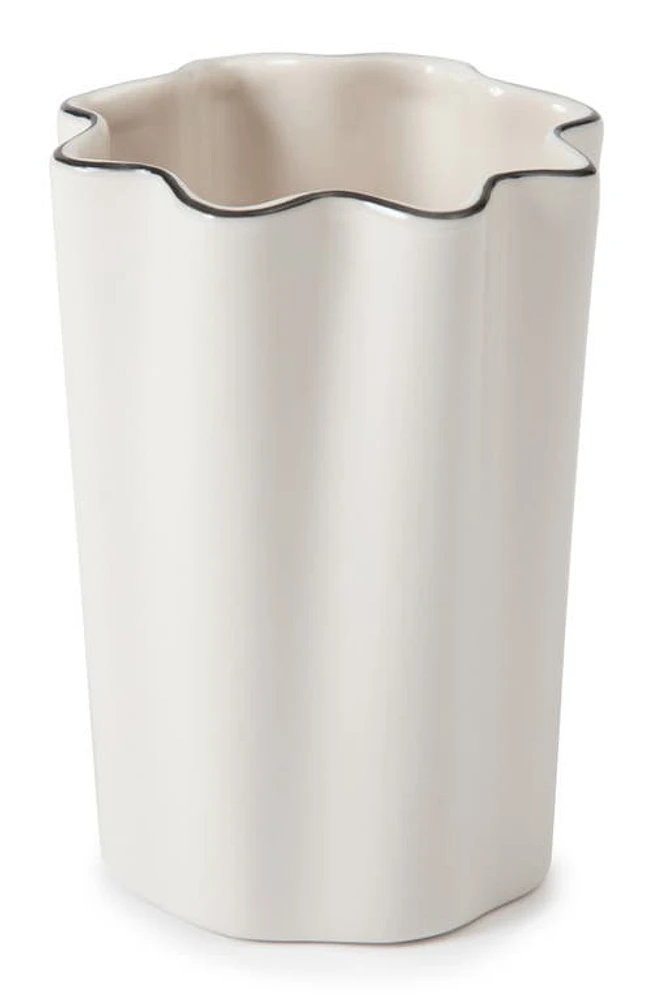 Kassatex Le Marais Tumbler in White/Black at Nordstrom