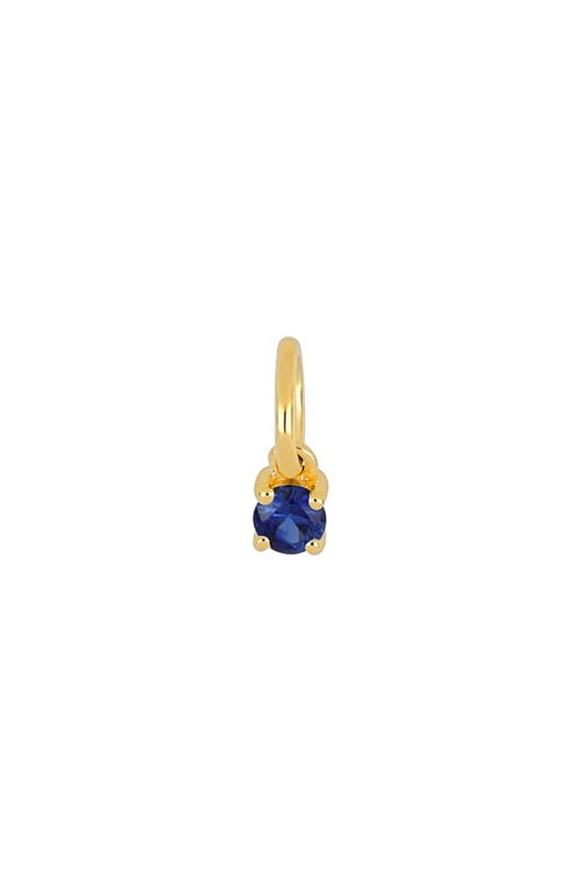 EF Collection Birthstone Charm in Yellow Gold/Blue at Nordstrom