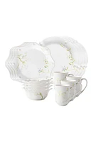 Juliska Floral Sketch 16-Piece Ceramic Dinnerware Set in Jasmine at Nordstrom