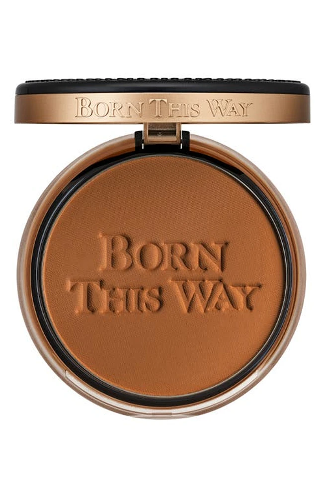 Too Faced Born This Way Pressed Powder Foundation in Cocoa at Nordstrom