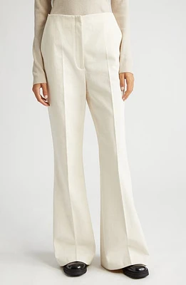 PARTOW Jensen Flare Leg Jeans Ivory at Nordstrom,