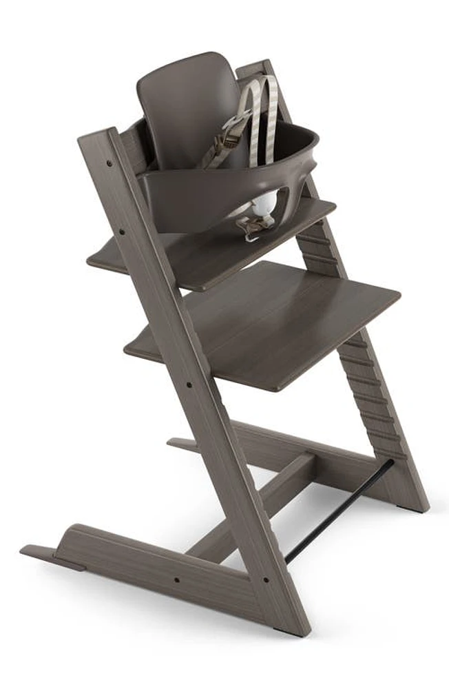 Stokke Tripp Trapp Highchair & Baby Set in Hazy Grey at Nordstrom