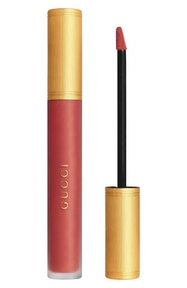 Gucci Rouge À Lèvres Liquid Matte Lipstick in 311 Lizzie Tiger at Nordstrom