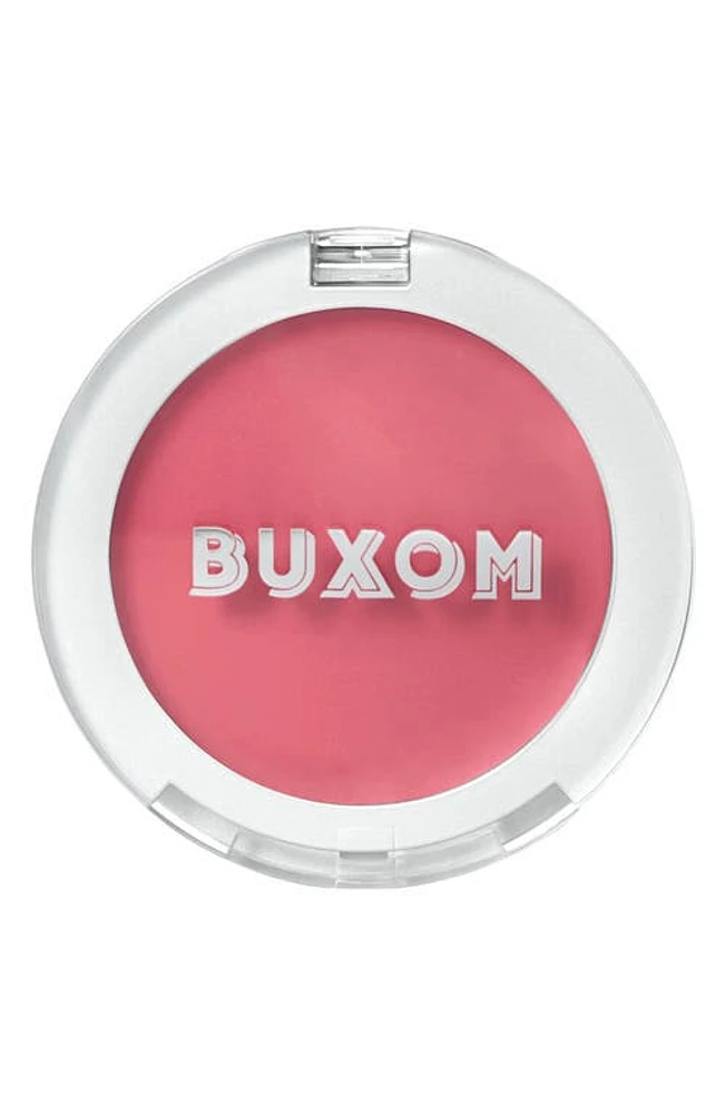 Buxom Plump Shot Collagen Peptides Plumping Cream Blush in Blissful Buff at Nordstrom