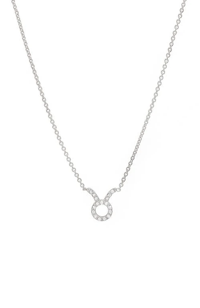 BYCHARI Diamond Zodiac Pendant Necklace in 14K Gold