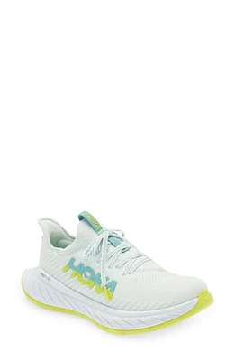 HOKA Carbon X 3 Running Shoe Billowing Sail /Evening Rose at Nordstrom,