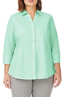 Foxcroft Mary Non-Iron Stretch Cotton Button-Up Shirt at Nordstrom,