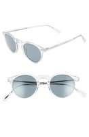 Oliver Peoples Gregory Peck 47mm Retro Sunglasses in Indigo at Nordstrom