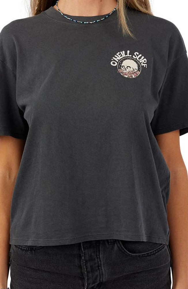 O'Neill Surf Co. Cotton Graphic T-Shirt in Washed Black at Nordstrom, Size X-Small