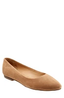 Trotters Estee Ballet Flat Camel Suede at Nordstrom,