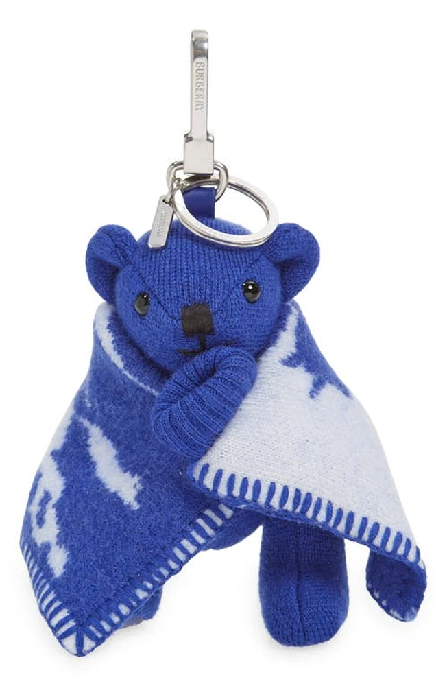 burberry Thomas Bear in EKD Blanket Bag Charm in Knight at Nordstrom