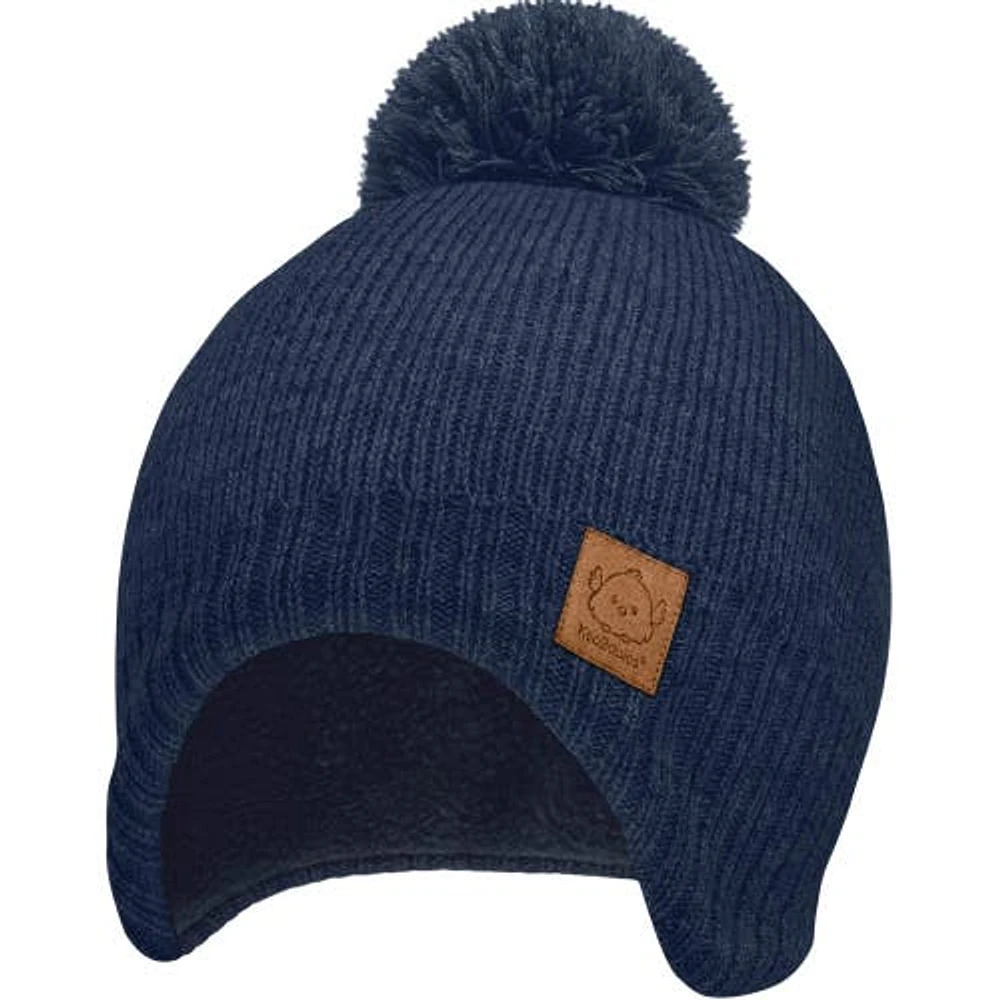 KeaBabies Muff Knitted Beanie in Navy at Nordstrom