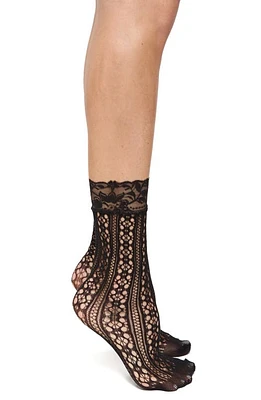 Stems Alexia Fishnet Socks in Black at Nordstrom