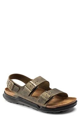 Birkenstock Milano Sandal Faded Khaki at Nordstrom,