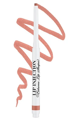 Too Faced Lip Injection Extreme Lip Shaper Plumping Lip Liner in Post-Op Pink at Nordstrom