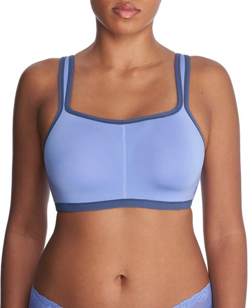 Natori Yogi Convertible Sports Bra in French Blue/night Blue at Nordstrom