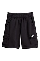 Nike Kids' Club Fleece Cargo Shorts at