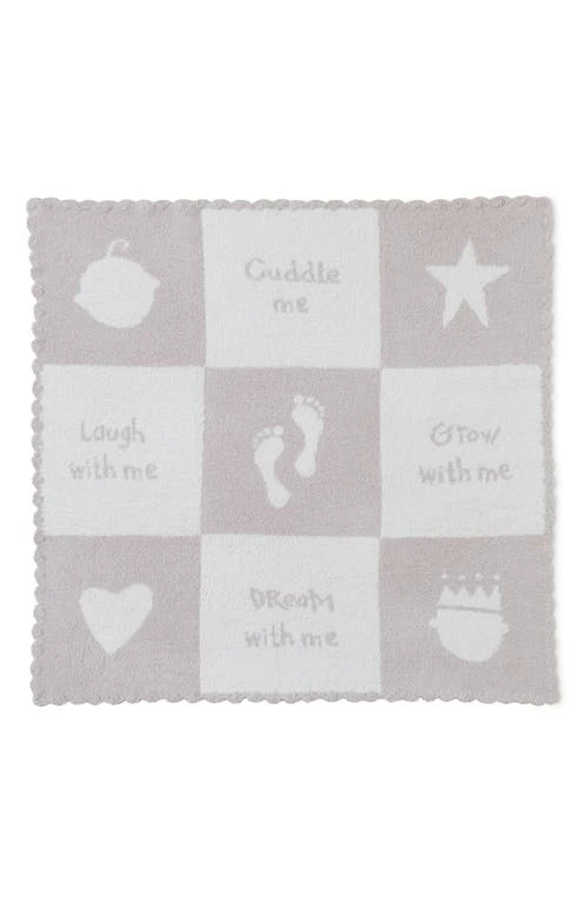 barefoot dreams CozyChic Cuddle Baby Blanket in Cream-Stone at Nordstrom