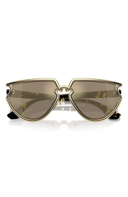 burberry 61mm Irregular Sunglasses in Light Gold at Nordstrom