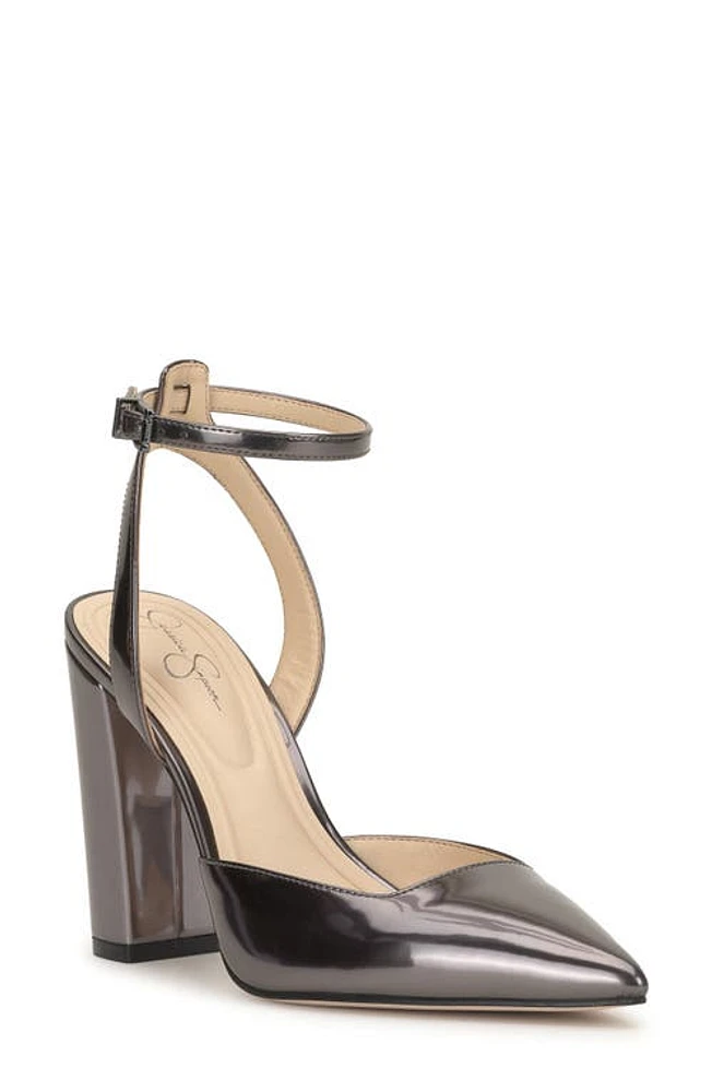 Jessica Simpson Nazela Pointed Toe Ankle Strap Pump at Nordstrom,