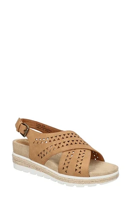 Bella Vita Cosette Slingback Espadrille Sandal in Tan at Nordstrom, Size 10