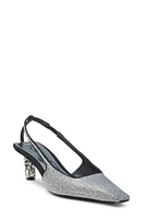 TOM FORD Bejewelled Embellished Slingback Pump Crystal at Nordstrom,