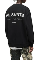 AllSaints Underground Logo Organic Cotton Graphic Sweatshirt at Nordstrom,