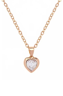 Ted Baker London Hannela Crystal Heart Pendant Necklace at Nordstrom