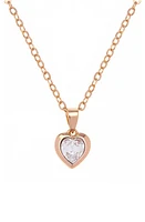 Ted Baker London Hannela Crystal Heart Pendant Necklace at Nordstrom