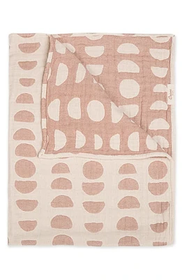 CRANE BABY Jacquard Cotton Blanket in Tan at Nordstrom