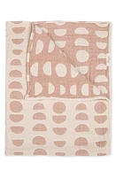 CRANE BABY Jacquard Cotton Blanket in Tan at Nordstrom