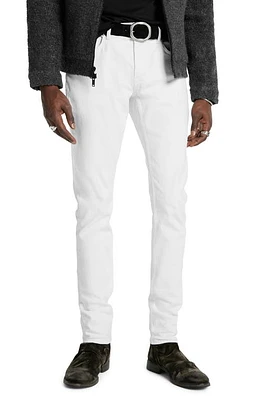 John Varvatos J703 Deaco Skinny Jeans White at Nordstrom,